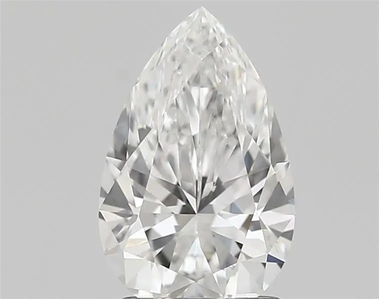 1.56 Carat · PEAR · E · VVS2 · IGI · Excellent Cut