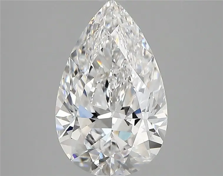 2.68 Carat · PEAR · D · VVS2 · IGI · Excellent Cut