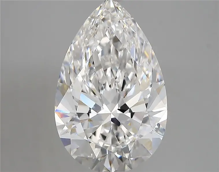 3.81 Carat · PEAR · E · VVS1 · IGI · Excellent Cut