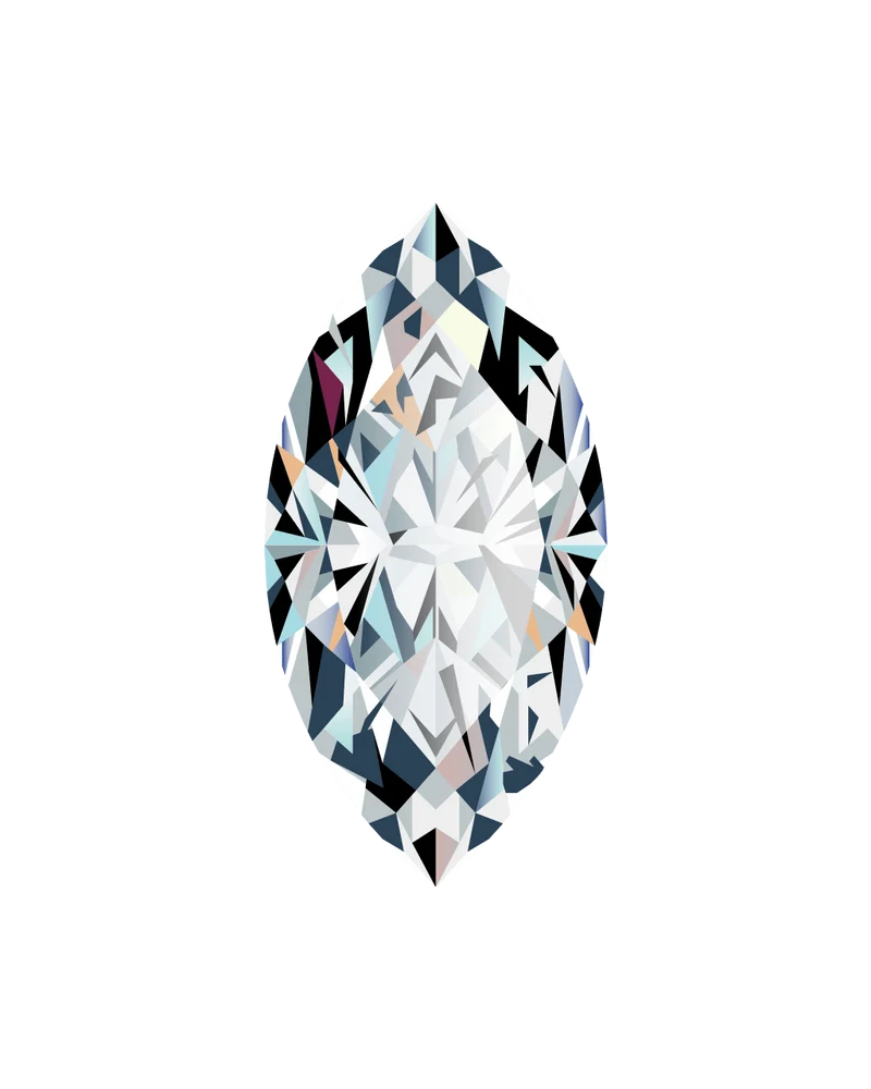 2.50 Carat · MARQUISE · F · VVS2 · IGI · Excellent Cut