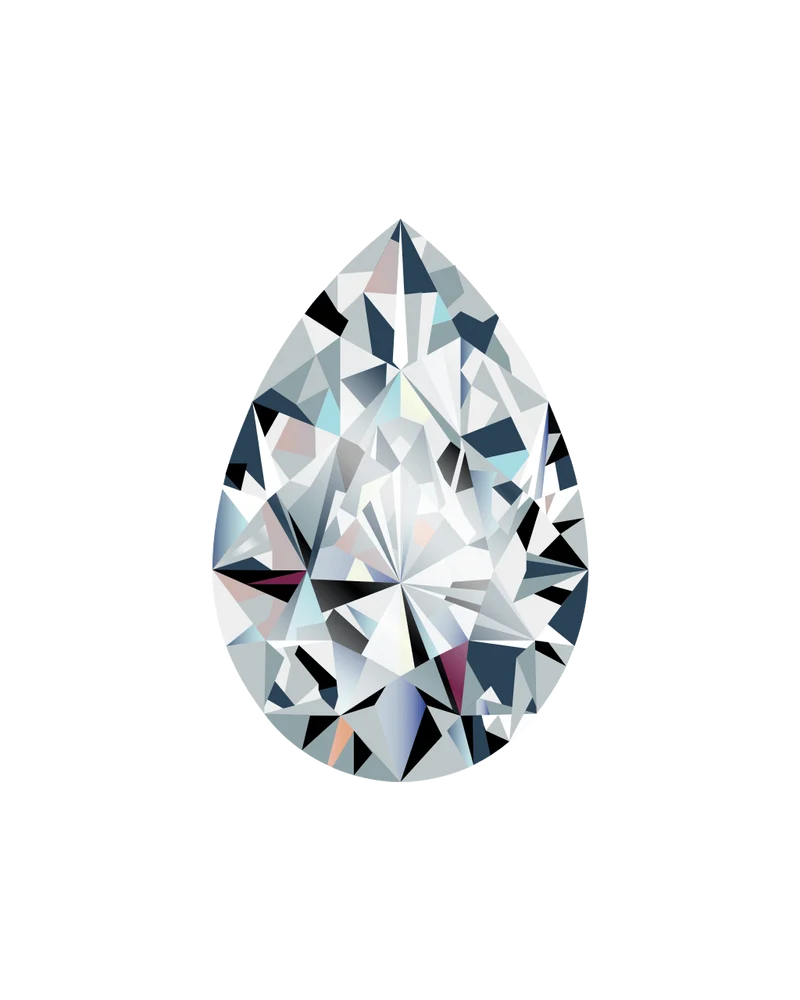 1.04 Carat · PEAR · D · VVS2 · IGI · Excellent Cut