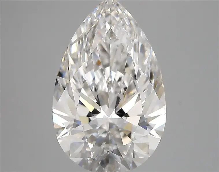 3.57 Carat · PEAR · E · VVS2 · IGI · Excellent Cut